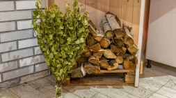 Баня на дровах с бассейном Агонь изображение 17